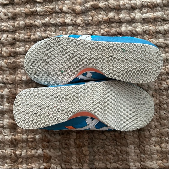 Onitsuka Tiger Ultimate 81 Retro Sneakers Blue Orange White Women’s Size 8 - Picture 9 of 9